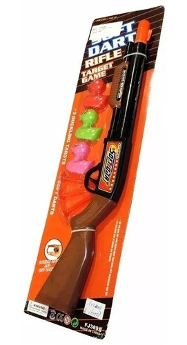 Escopeta Pistola Lanza Dardos + 3 Dardos + 3 Patos V Crespo 0