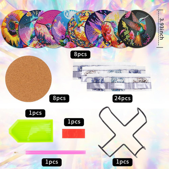 Kit Pintura Por Diamantes Posavasos De Diseños Varios - 13 1
