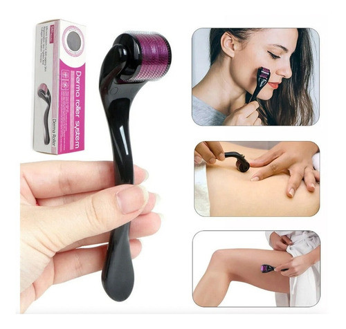 Cepillo Facial Dermaroller Derma Roller   540 Agujas 0