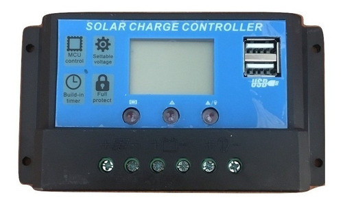 Regulador De Carga Solar Rbl 12/24v-30a 0
