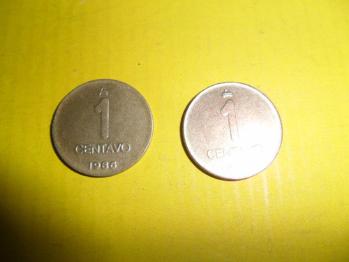 1 Centavo Austral Ñandu 1986 Moneda Numismatica 1