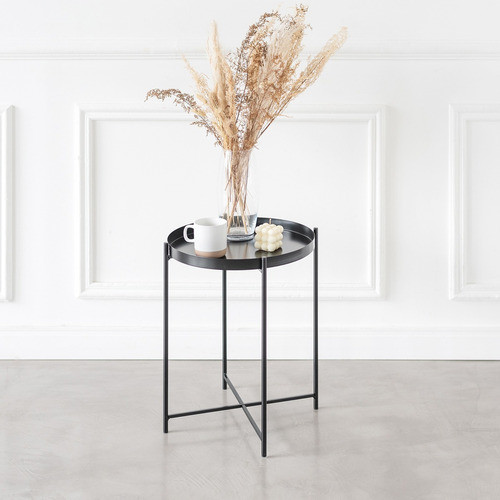 Mesa Arrime / Ratona Bandeja Multiuso Diseño Negro I Mite 1