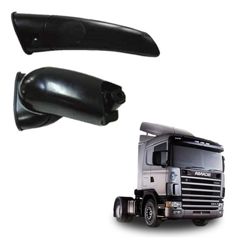 Kit Braços Espelho Superior E Inferior Scania S4/s5 Direito 0
