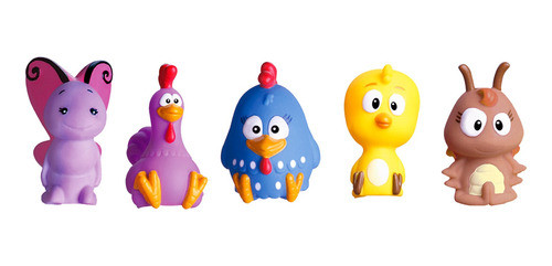 Dedoche Turma Da Galinha Pintadinha Miniaturas Cardoso Toys 1
