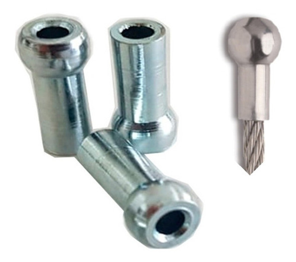 Terminal Gota Casquillo 4.9 Mm P/ Cable Maquinas Gimnasios 0