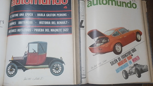 Revistas Automundo * N 1 Al 90 - Encuadernados Año 1965/67 0