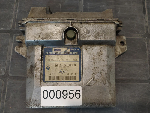 Ecu Renault Hom 7 700 104 956 Lucas Codigo956 0