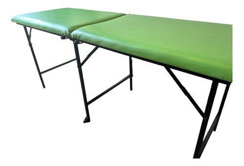 Camilla Para Reiki, Valija Plegable,alta Resistencia, Verde 0