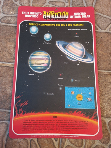 B- 8 Posters Educativos Anteojito - Cartón 0