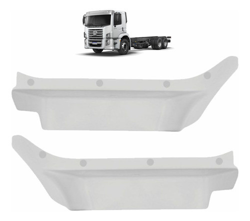 Par Soleira Acabamento Do Estribo - Vw Constellation Todos 0