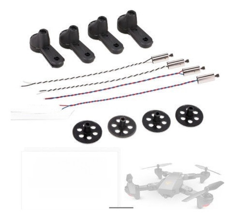 2pairs Motor 8520 Ccw/cw + 4 * + 4 Del Engranaje * Motor Cub 1