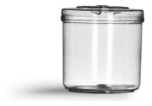 Kit 3 Pote Médio Redondo 2,5l Tampa Multiuso Reforçado. 1