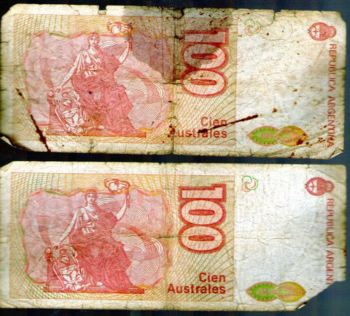 Billete 100 Cien Australes 1