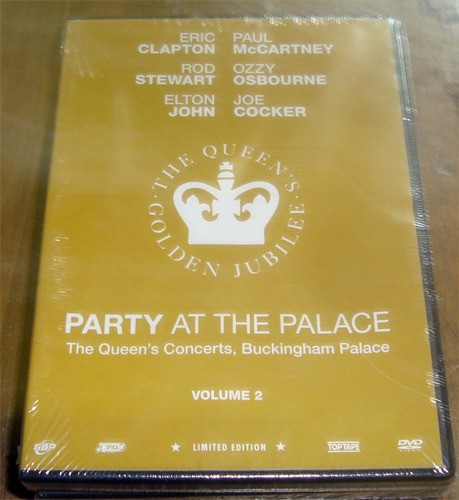 Party At The Palace 2 Clapton Mccartney Dvd Sellado Kktus 0