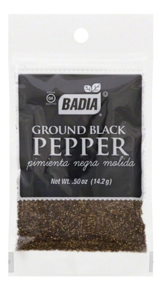 Badia Pimienta Negra Molida 14,2 Gr 0
