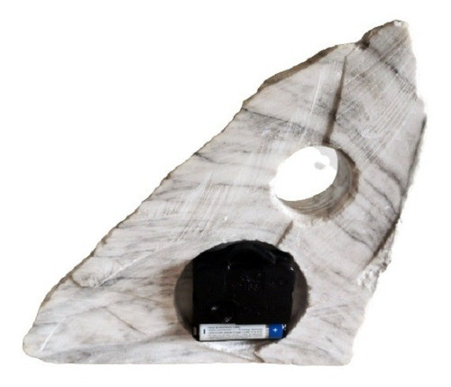 Reloj De Mesa De Mármol Alabastro - No Funciona 1