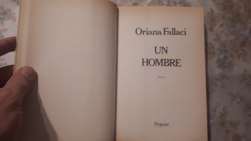 Un Hombre - Oriana Fallaci 1