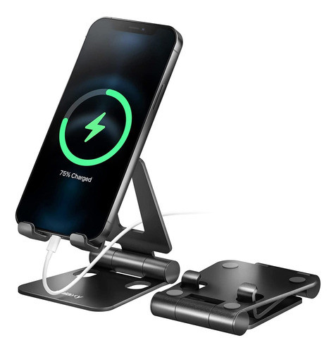 Soporte De Escritorio Para Celular | Universal | Negro 0