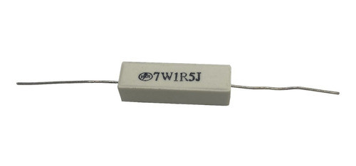 Resistencia Alambre Cementada 7w 1 Ohm Pack X 10 0
