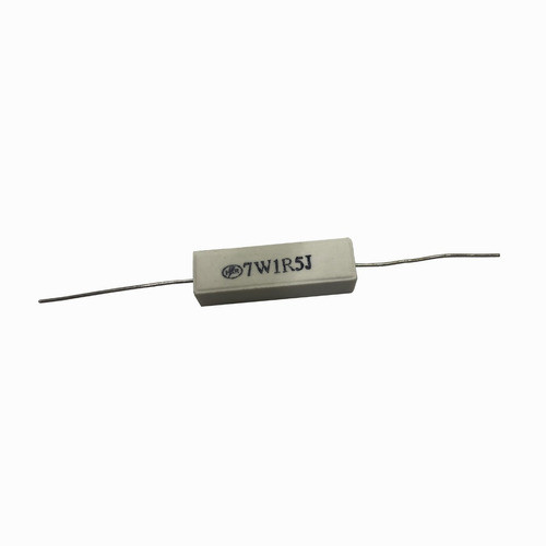 Resistencia Alambre Cementada 7w 1 Ohm Pack X 10 1