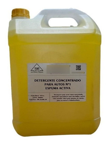 Shampoo Detergente Auto Neutro Concentrado 10 Lt 0