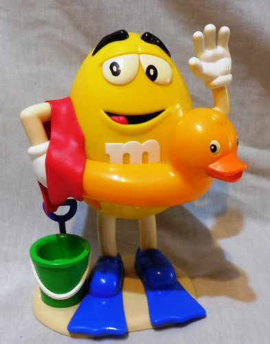 Dispenser Confitero Muñeco Playero Mym Grande De Colección 0