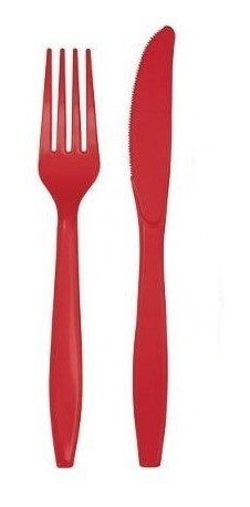 Cuchillo Y Tenedor Gigante Grande Gags Broma Alberico Magic 0