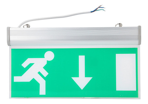 Placa De Iluminação De Saída De Emergência Led Acrílica, Eva 0
