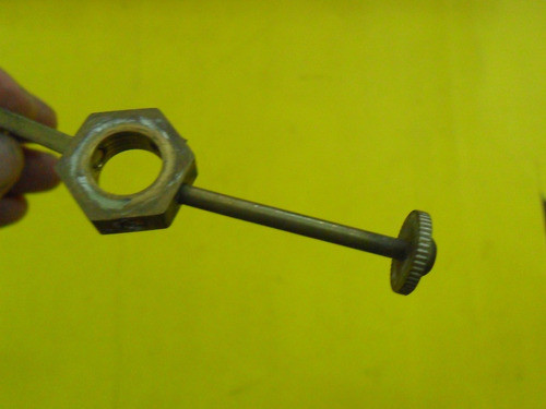 Antigua Perilla Farol Iluminacion Farolito Bronce Bronceria 1