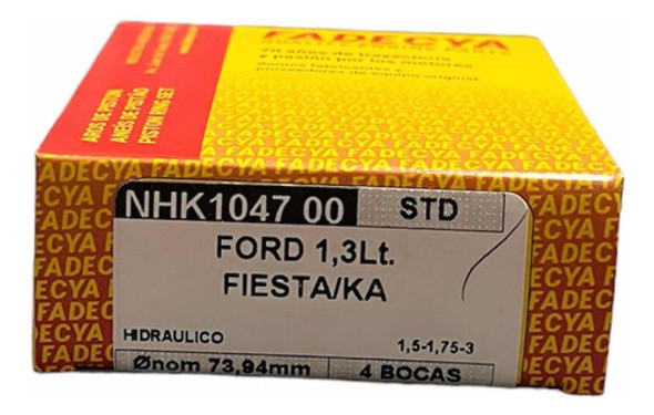 Aros Recambio Ford Ka 1.3 Nafta * Hidráulicos * Std 0