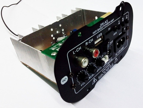 Módulo Mp3 Usb/sd/fm/aux Mono C/bluetooth Y Control Remoto 1