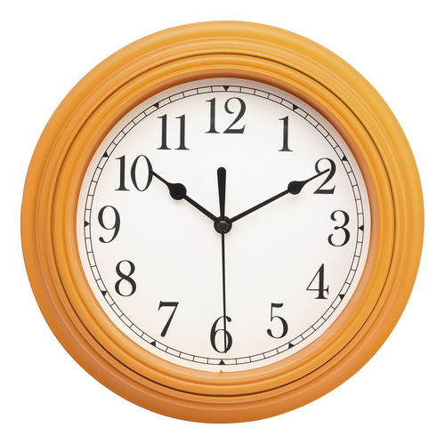 Topkey Reloj De Pared Silencioso Cocina 9 Pulgadas Retro No 0