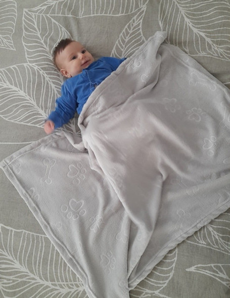 Manta Recibidora Bebe 1x0,8mt Polar Soft 1