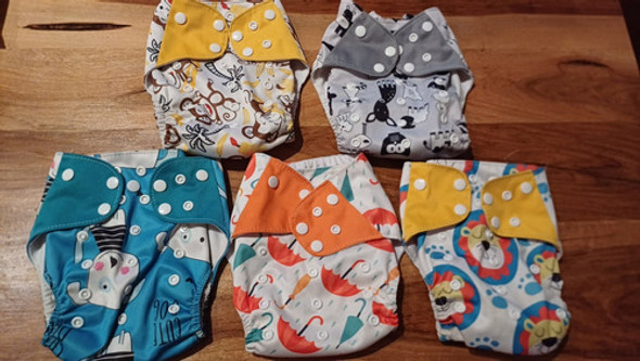 Lote De Pañales De Tela Simfamily, Ecologicos, Usados 0