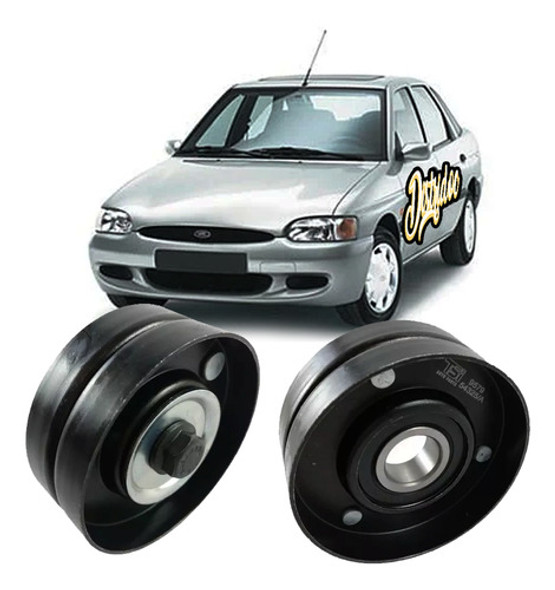 Kit X 2 Poleas Tensores Polyv Escort 1.8 16v Zetec 0