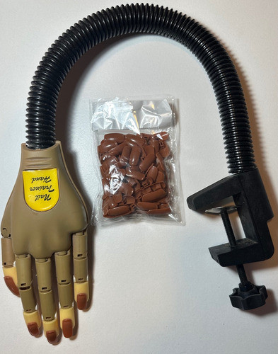 Mano De Práctica Para Manicura + Uñas 0