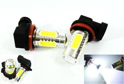 2 X H11 H8 Cree Q5 Proyector 4 Led Plasma Niebla Bombilla Mo 0