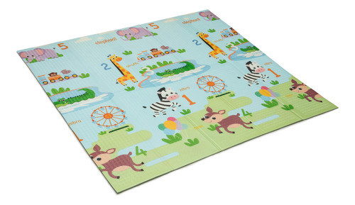 Alfombra Antigolpes Bebe Acolchada Piso Reversible 200x180cm 1