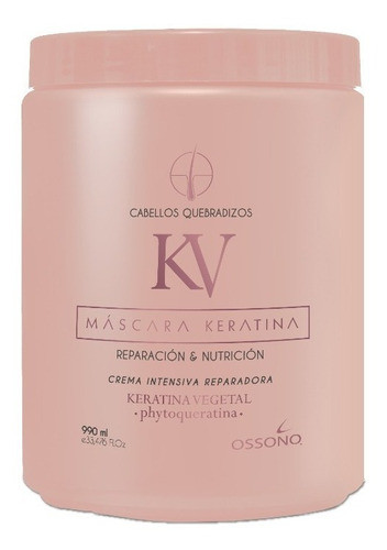 Máscara De Keratina De Ossono 1 Kg X 2 Unidades 1