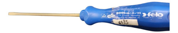 Destornillador Plano 5.5x125mm Linea 800 - Felo Aleman 0