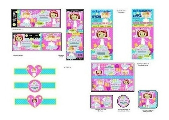 Kit Imprimible Para Tu Fiesta De Spa Party 1 Kit Imprimible Para Tu Fiesta De Spa Party 1