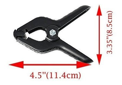 Heavy Duty Spring Clamps Clip 4.5 Pulgadas Para Muselina / P 1