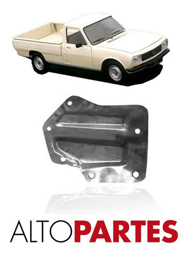 Soporte Barrero Trasero Peugeot 504 Pick Up T6b Derecho 1