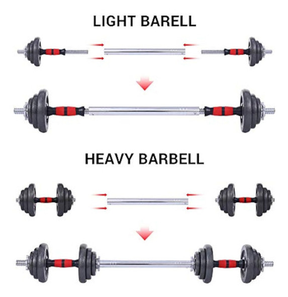 Nice C Adjustable Dumbbells, Barbell Weight Set, 1