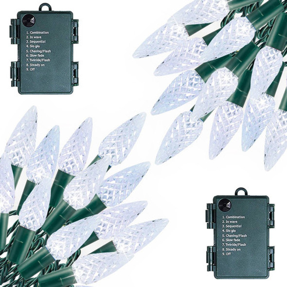 Dazzle Bright C6 - Guirnalda De Luces De Navidad, 50 Luces L 0