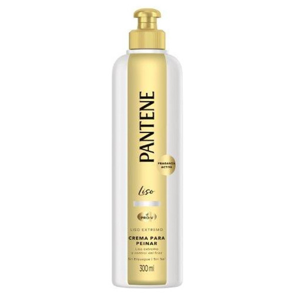Crema Para Peinar Pantene Liso Extremo 300ml 0 Crema Para Peinar Pantene Liso Extremo 300ml 0