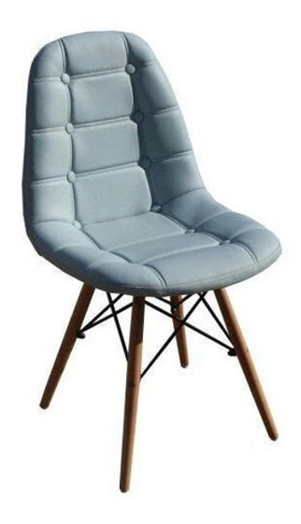 Cadeira Eames Estofada Em Couro Madrid Fratini Wt 0