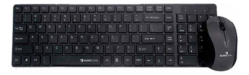 Teclado Combo Eurocase Coral + Mouse Retractil 800dpi 510bk 0
