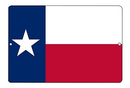 Rogue Rio Tactica Texas Estado Bandera Metal Lata Signo De 0