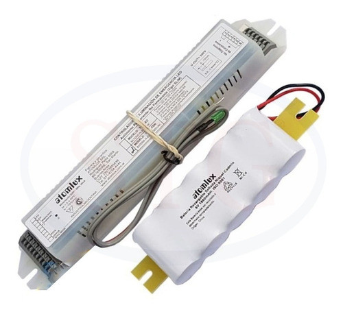 Kit Completo Para Luz De Emergencia Sistema Universal Led 0